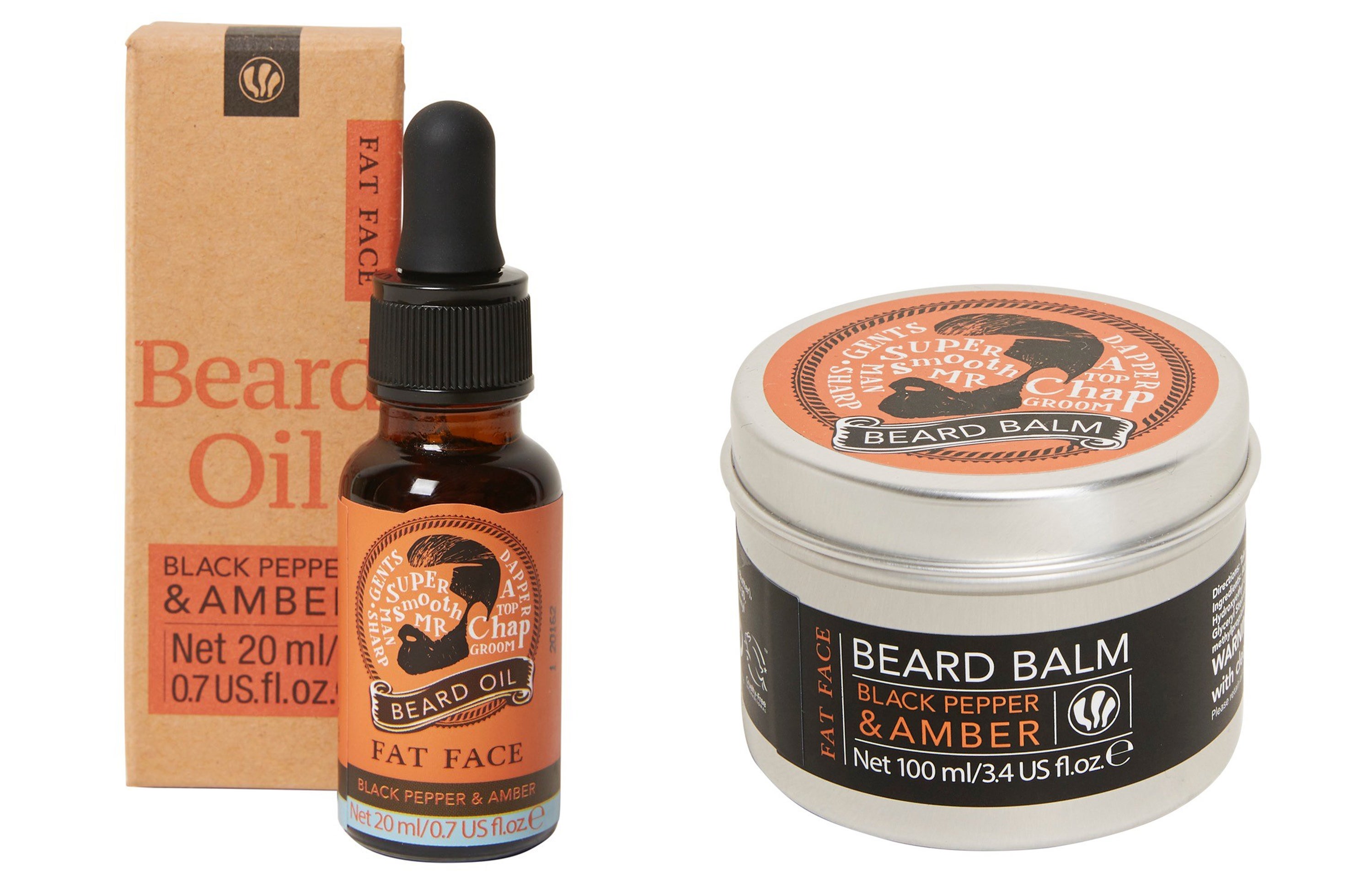 FatFace Beard Balm; Beard Oil