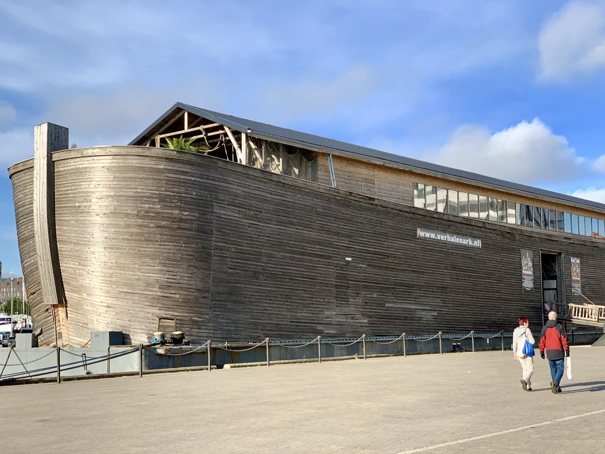 Giant Noah S Ark Replica Stranded In Uk After Coastguard Refuses To Let It Set Sail The Independent