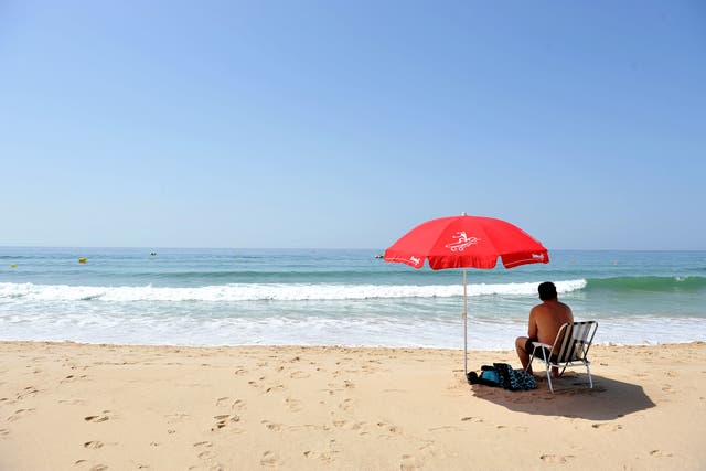 <p>A beach in Portugal</p>