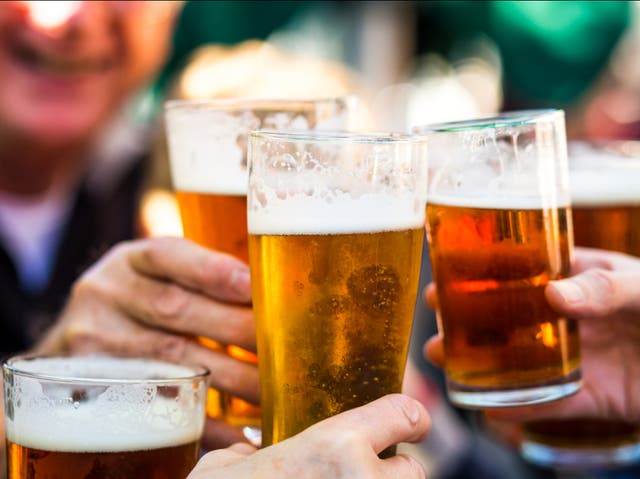 <p>Pub goers can claim a free pint from participating Greene King pubs across England, Wales and Northern Ireland on Friday 11 June 2021</p>