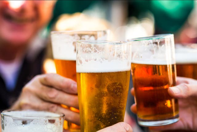 <p>Pub goers can claim a free pint from participating Greene King pubs across England, Wales and Northern Ireland on Friday 11 June 2021</p>