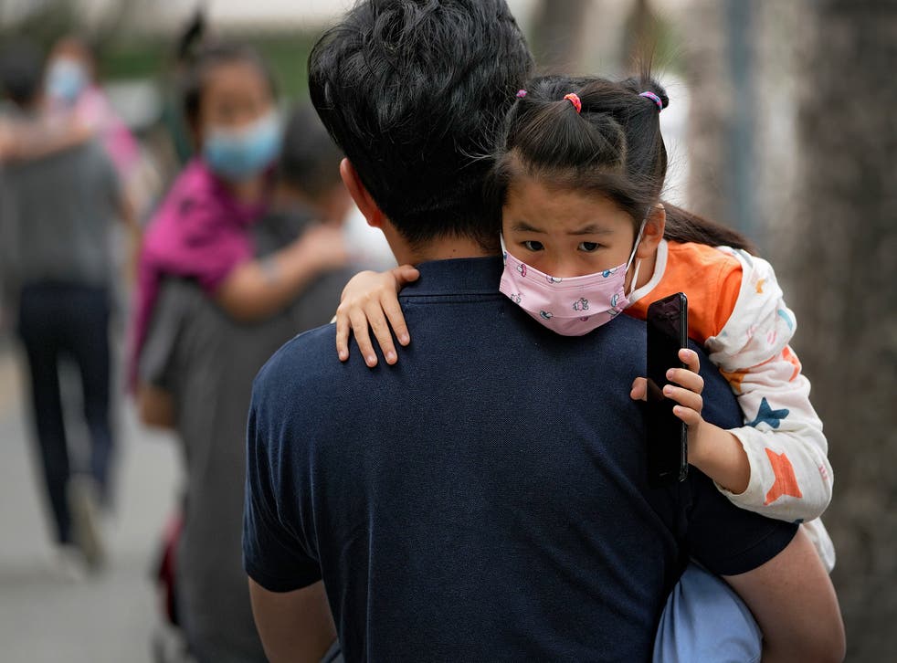 CORONAVIRUS-CHINA-NIÑOS