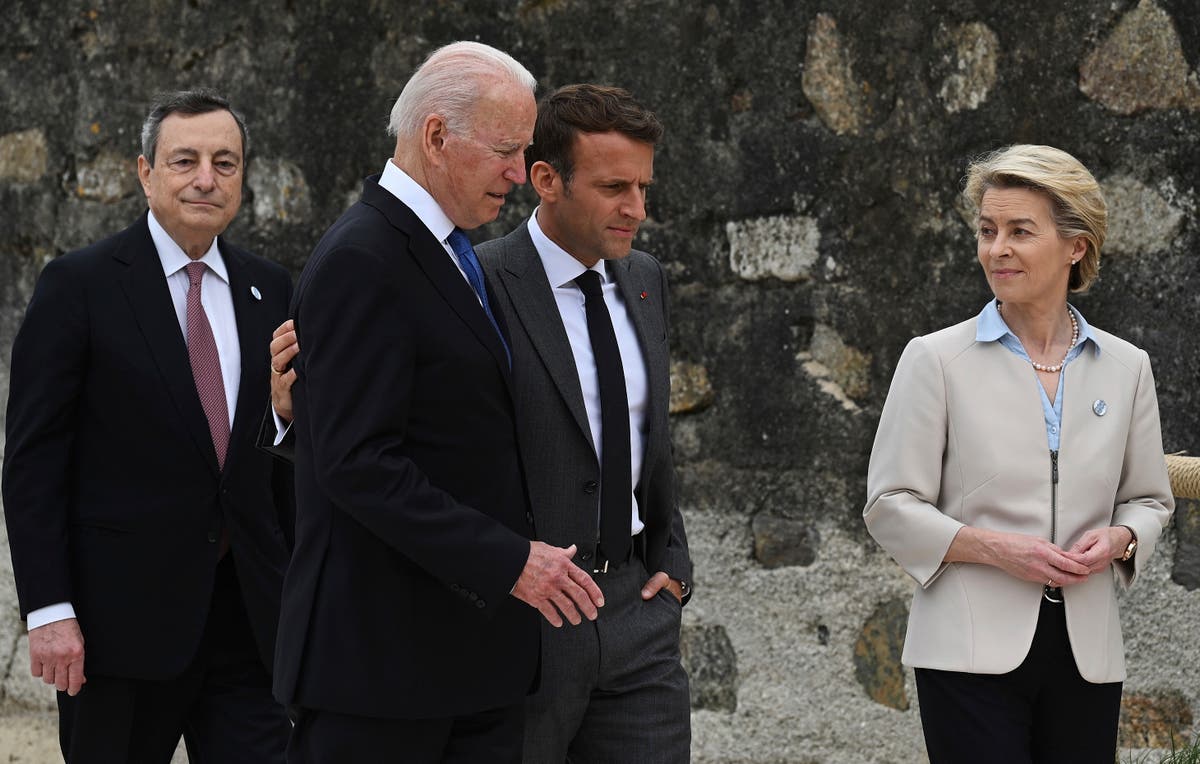 Biden to urge G-7 leaders to call out, compete with China Biden to urge G-7 leaders to call out, compete with China