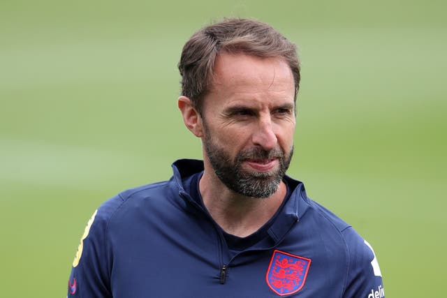 <p>The England manager, Gareth Southgate, is preparing for the opening match against Croatia</p>