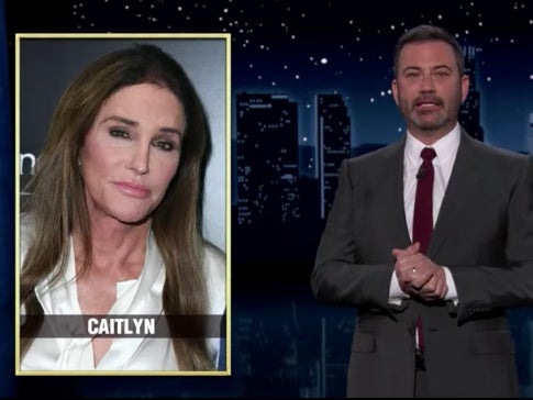 Caitlyn Jenner hits back at Jimmy Kimmel after he calls her Trump