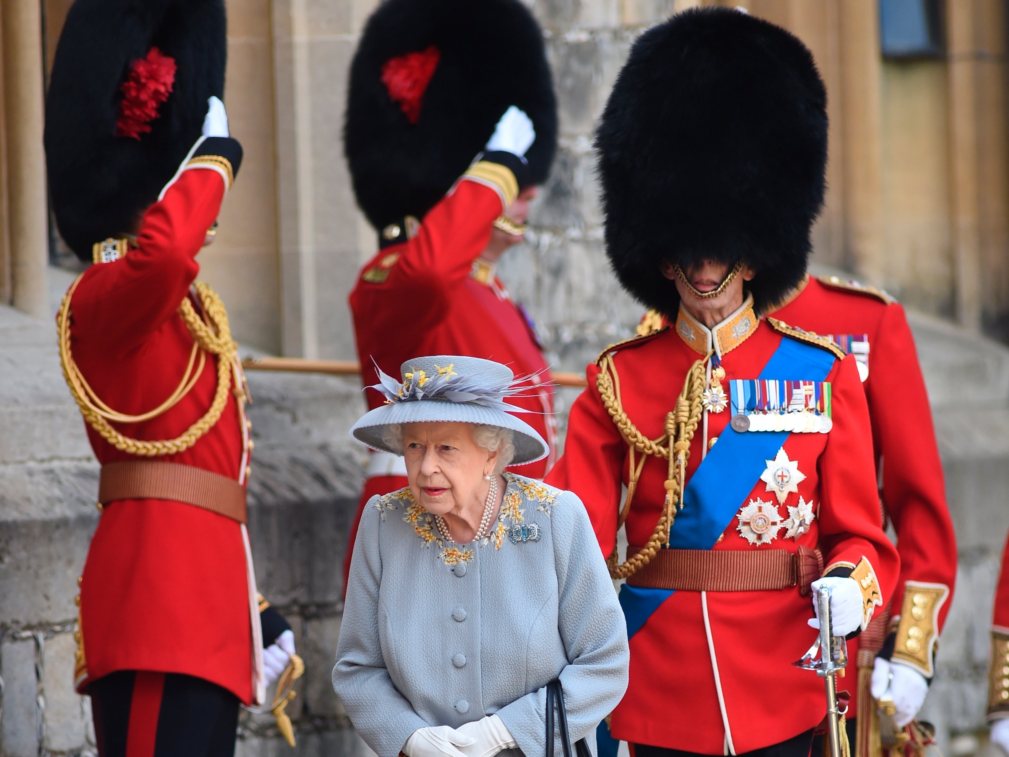 The Queen and the Duke of Kent