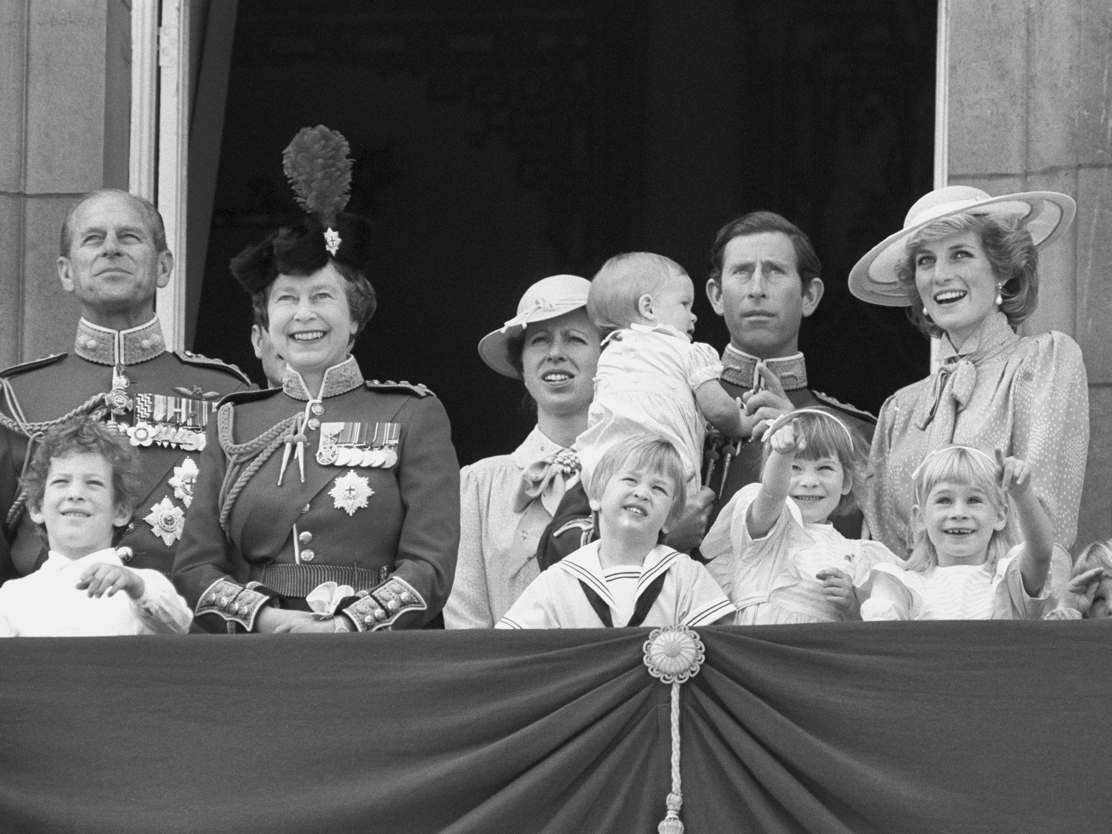 The royal family in 1985