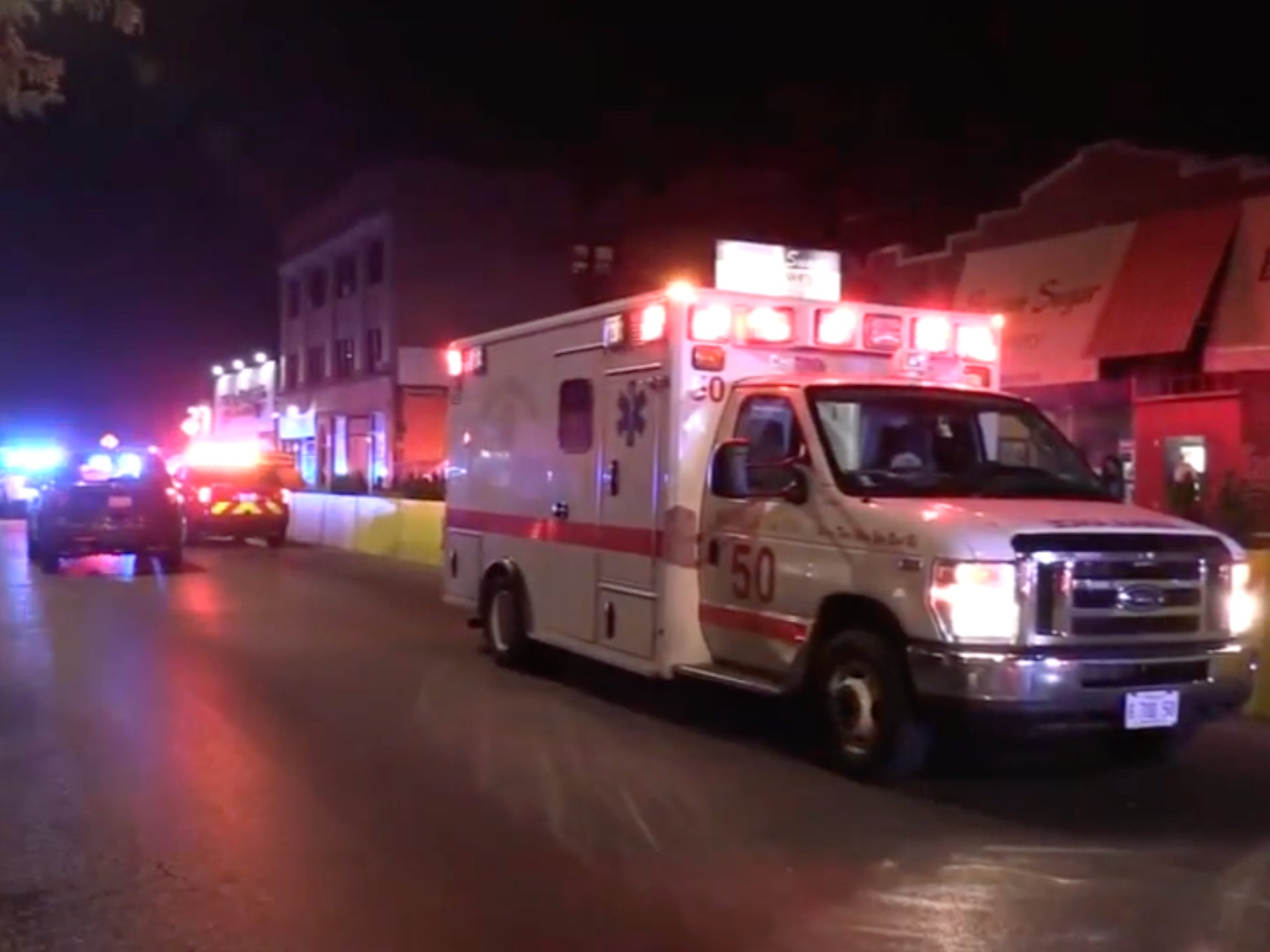 A Chicago shooting left one woman dead and another nine people injured.