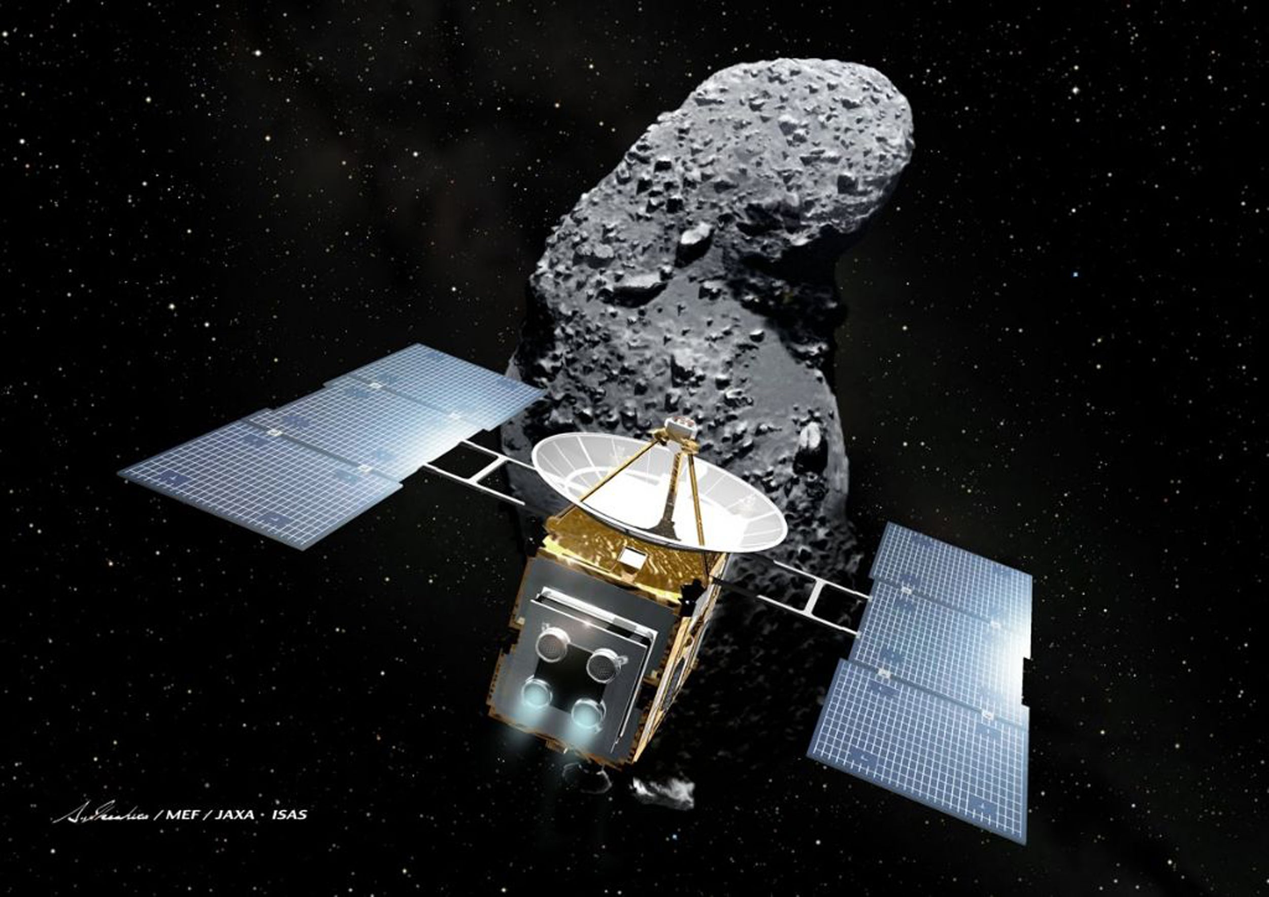 In 2010, Japan’s Hayabusa space probe was the first to bring home raw material from an asteroid