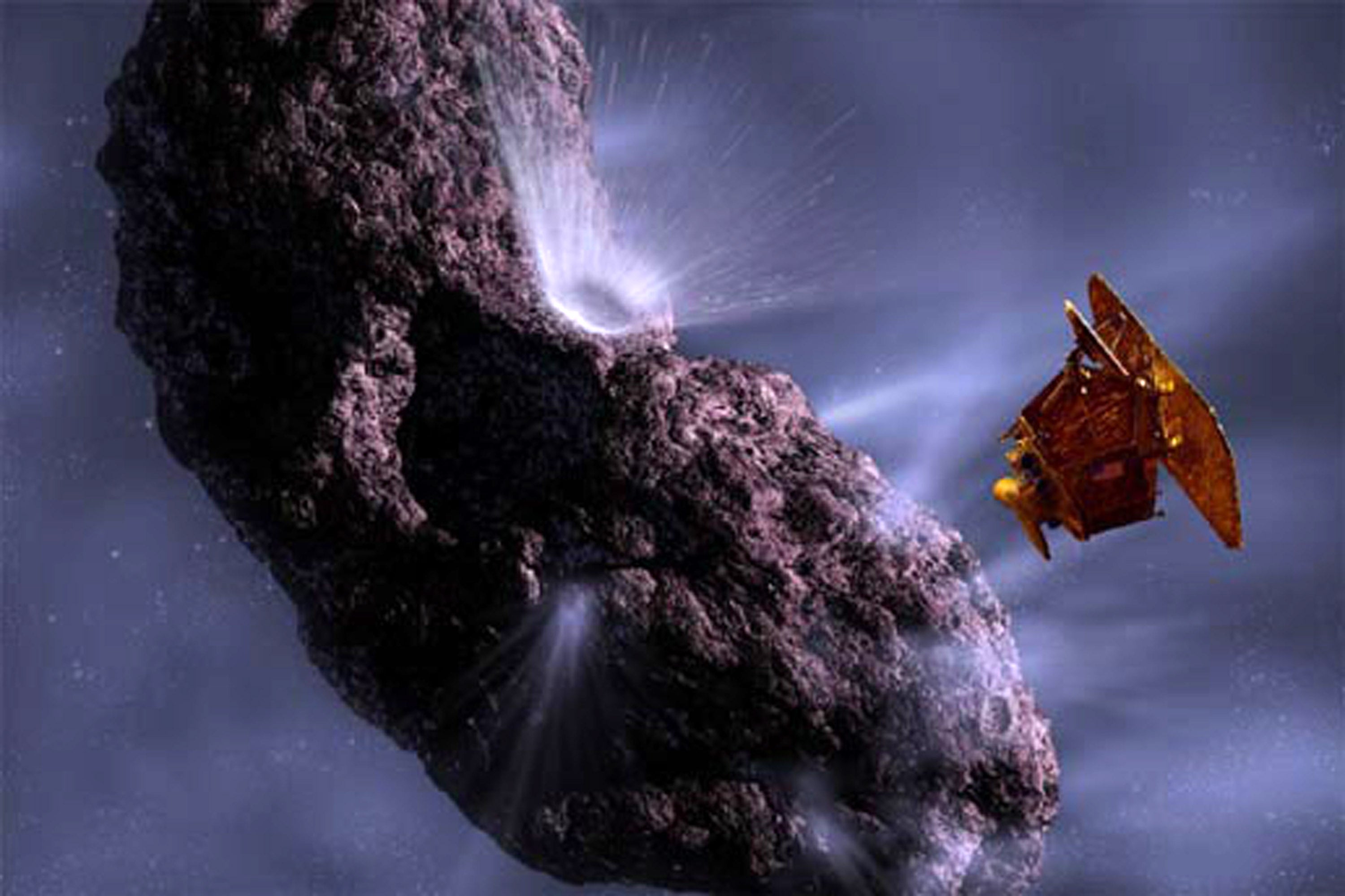 The idea of mining asteroids is one thing. Trying to land on them is another