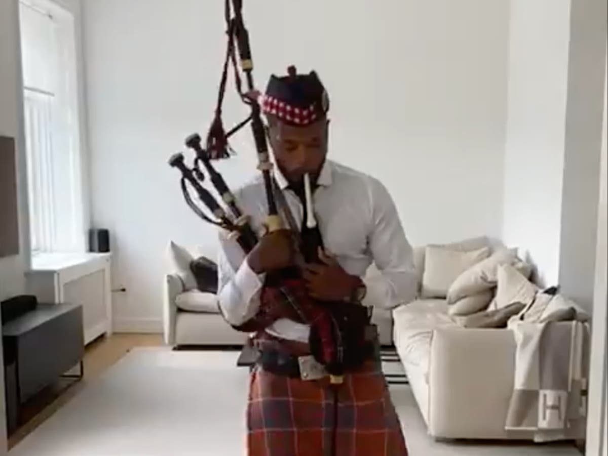 Evra on the bagpipes and Westwood gets married &ndash; Saturday&rsquo;s sporting social