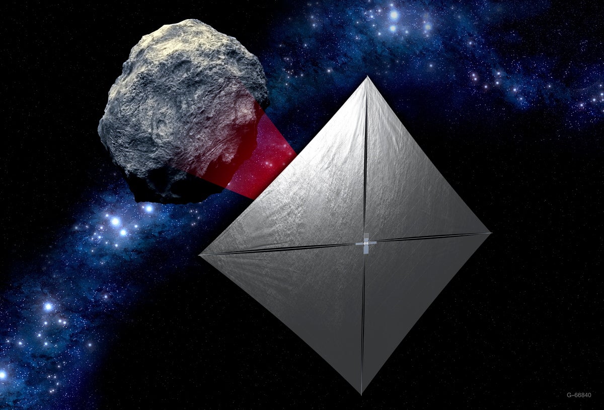 More realistic ideas involve a CubeSat, a small, cheaper probe that can check asteroids for resources before manned missions