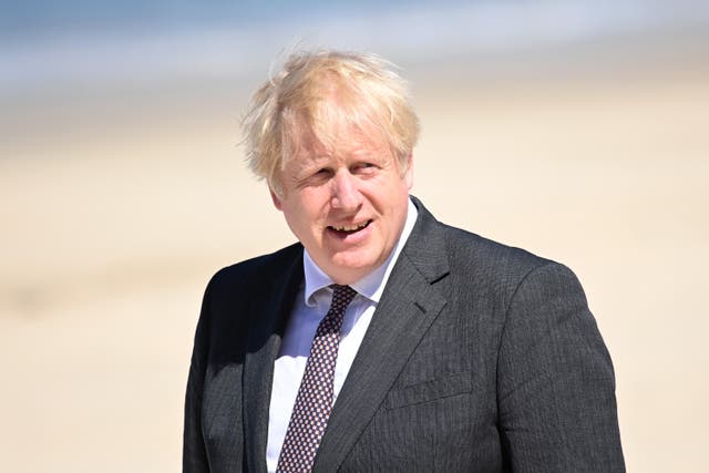 <p>Boris Johnson launched a £500m Blue Planet Fund - but was accused of ‘reheated soundbites’</p>