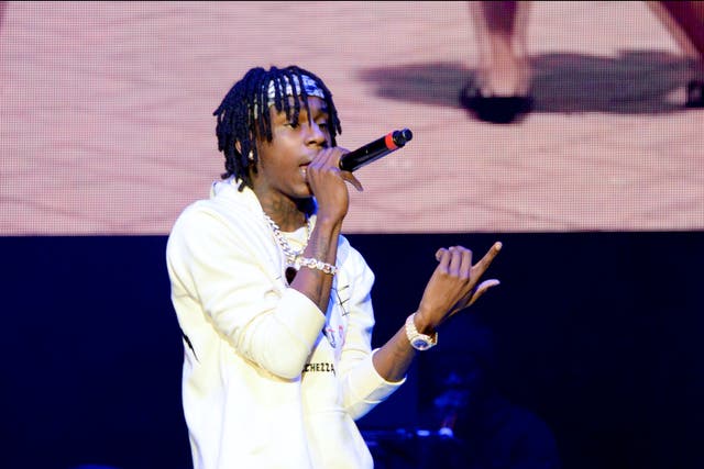 <p>Polo G performing in 2019</p>