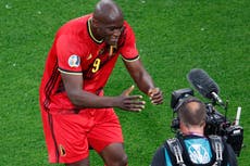 Christian Eriksen: Romelu Lukaku dedicates Belgium Euro 2020 goal to Inter Milan teammate