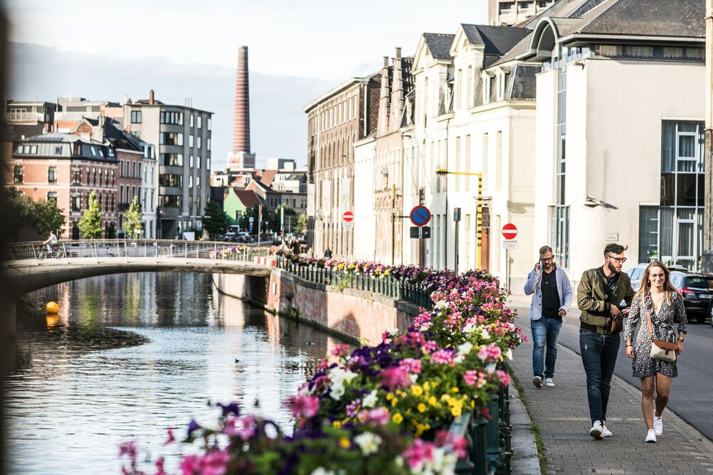 Canal culture in Ghent