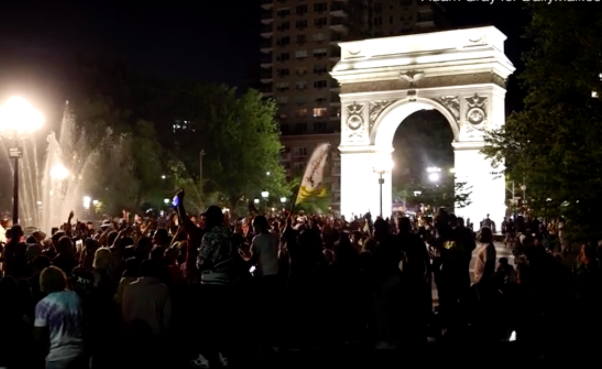 Party in Washington Square Park led to injuries and complaints from neighbours