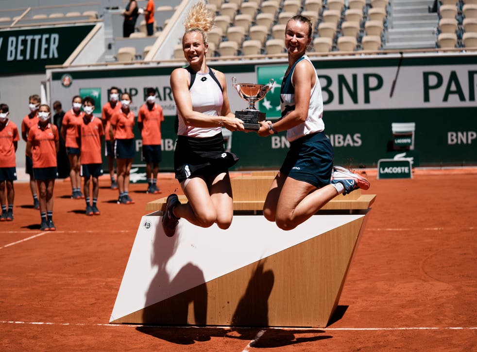 Barbora Krejcikova Wraps Up Another Success At Roland Garros The Independent