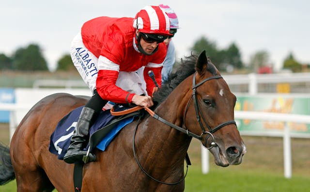 Line Of Departure winning at Yarmouth