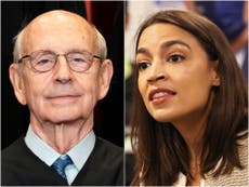 AOC agrees liberal Supreme Court justice Stephen Bryer should retire from bench