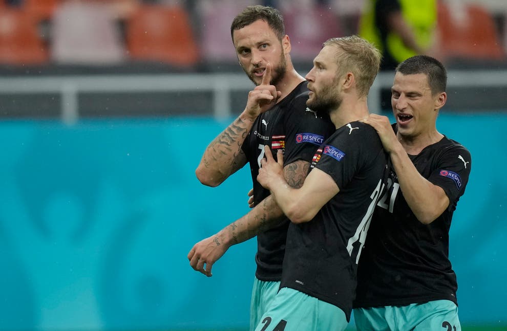 Austria al fin gana en la Euro, 3-1 ante Macedonia del ...