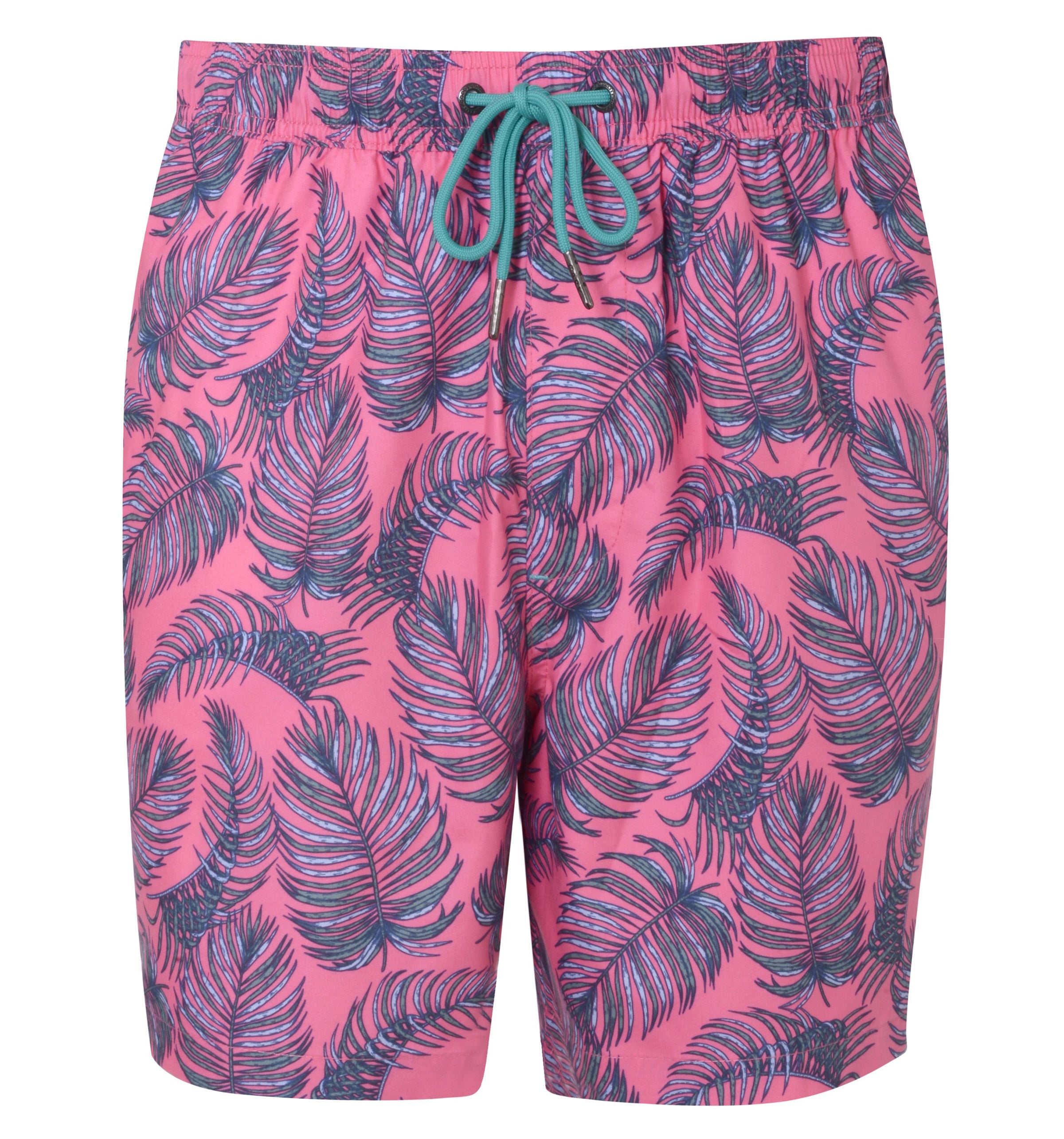 Matalan Palm Leaf Print Swim Shorts