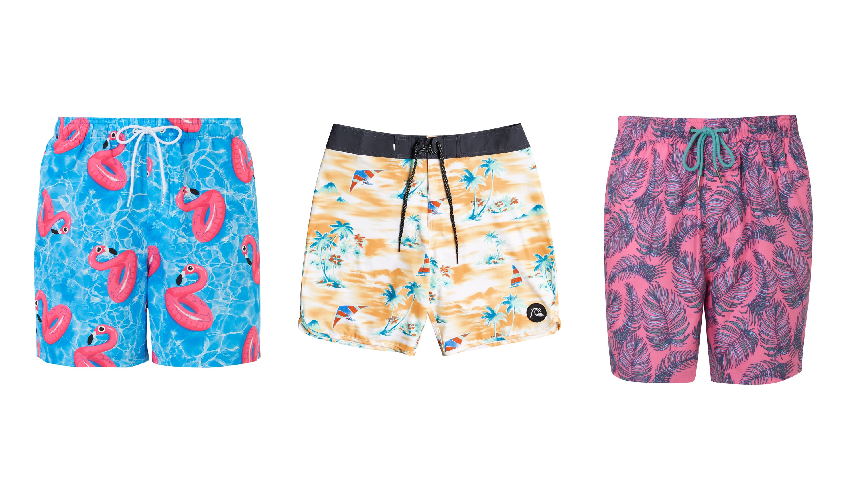 Surf's up — bold summer shorts for men