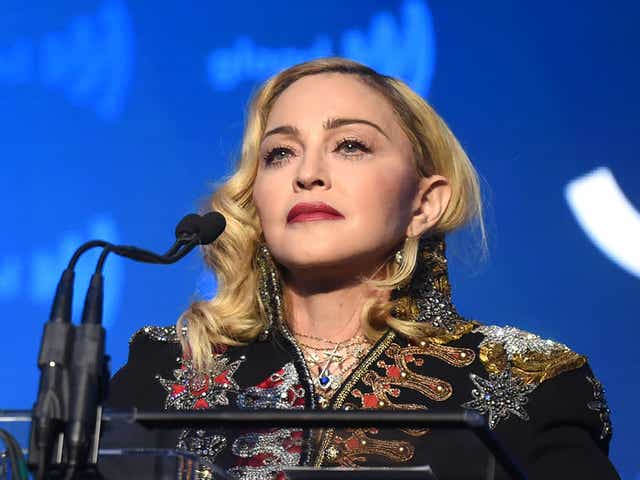<p>Madonna in 2019</p>