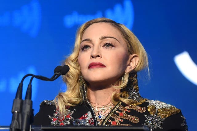 <p>Madonna in 2019</p>