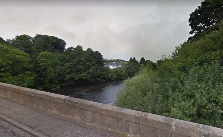 Garrion Bridge, over the Clyde, near Larkhall in South Lanarkshire