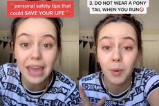 Teenager shares safety tips that could ‘save your life’ in viral TikTok series