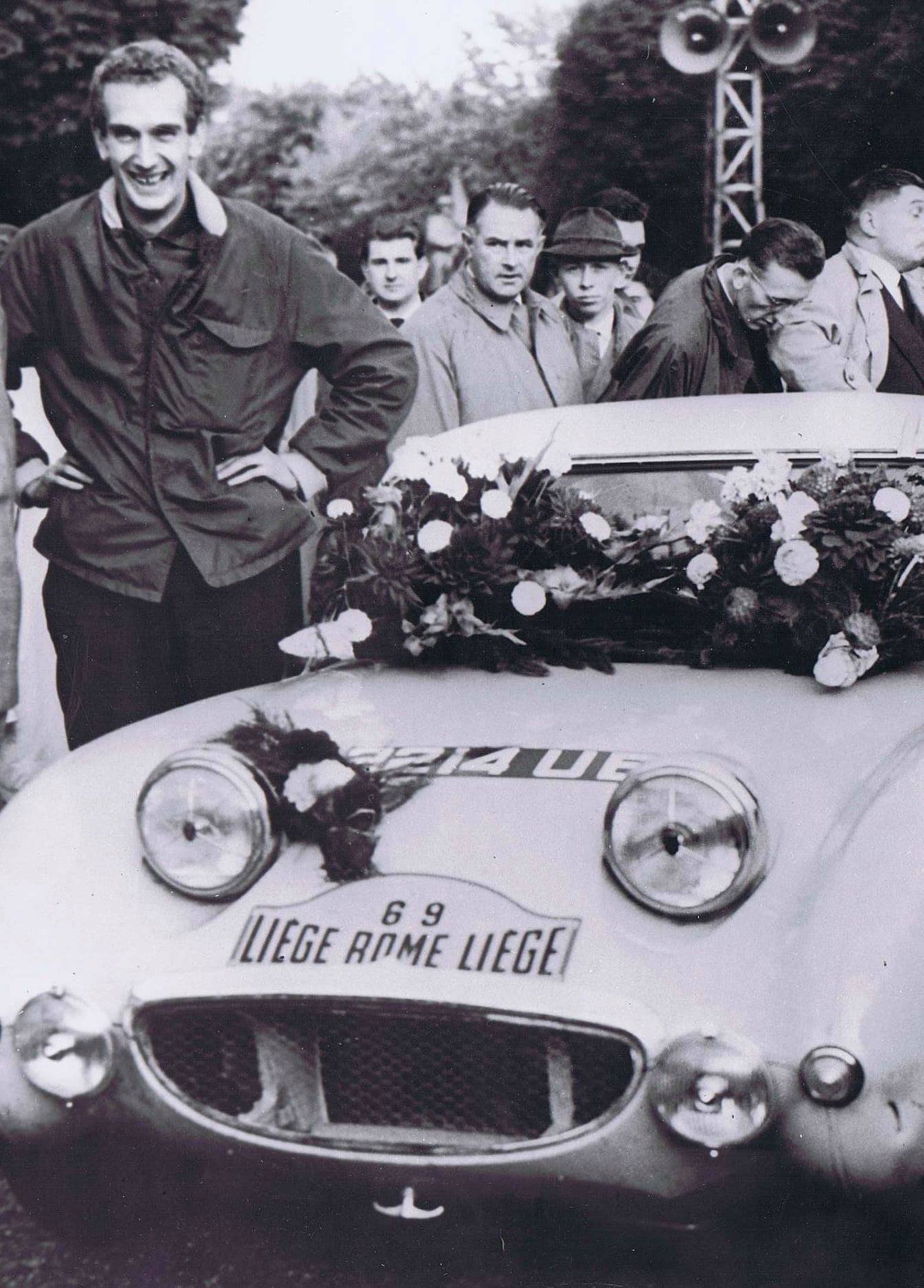 At the Liege-Rome-Liege event in 1960