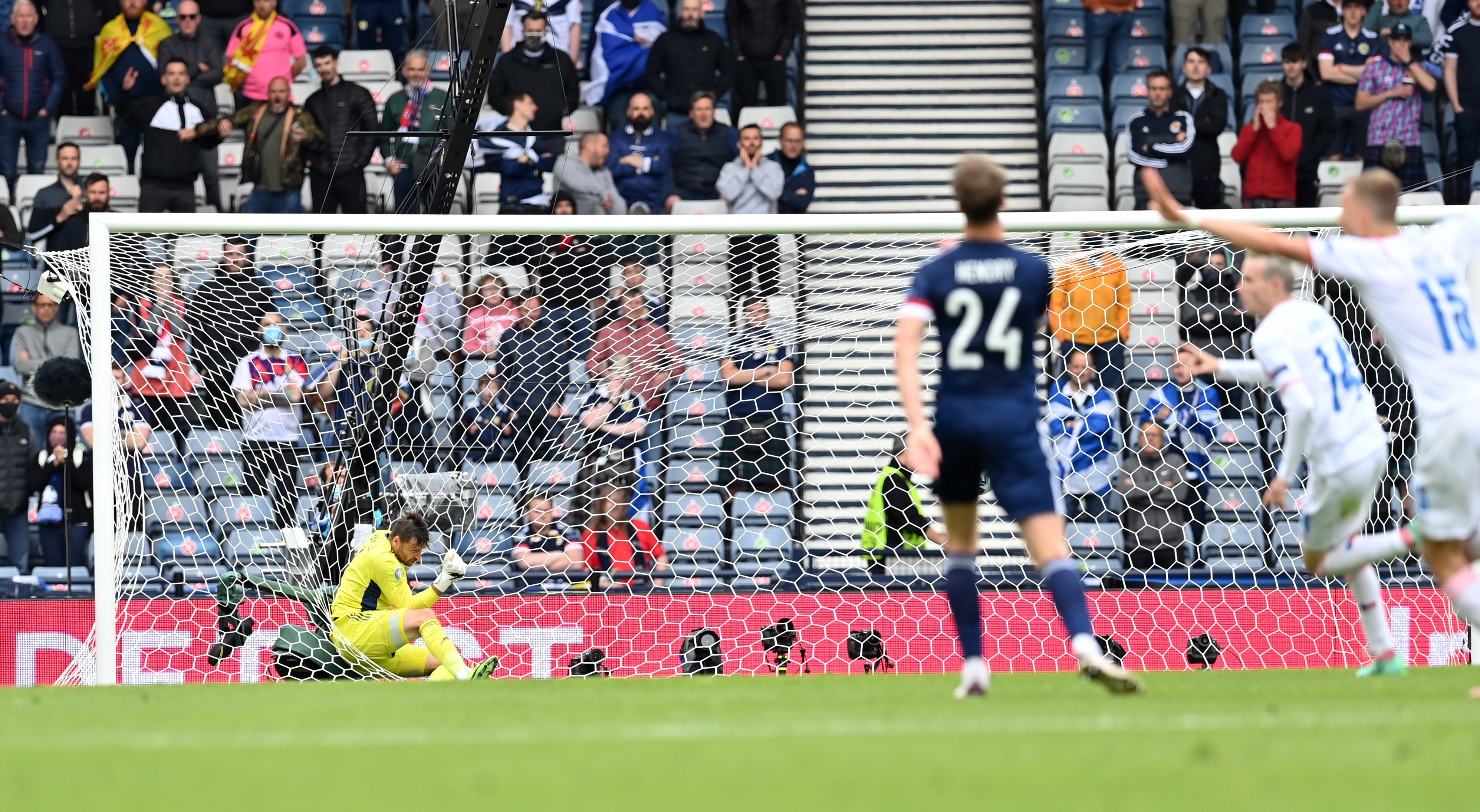 Schick’s second goal stunned Hampden