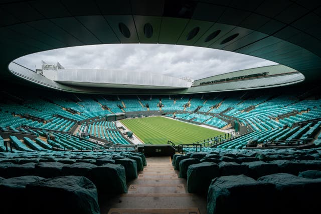 Wimbledon could be one of the major sporting events in England granted exemption from tight capacity limits over the next four weeks