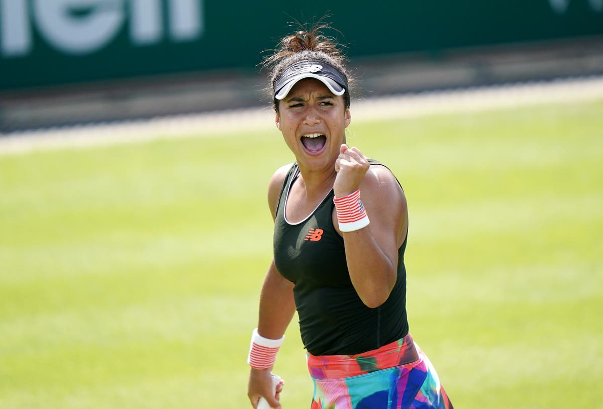 Heather Watson battles past Viktorija Golubic at Birmingham&rsquo;s Viking Classic