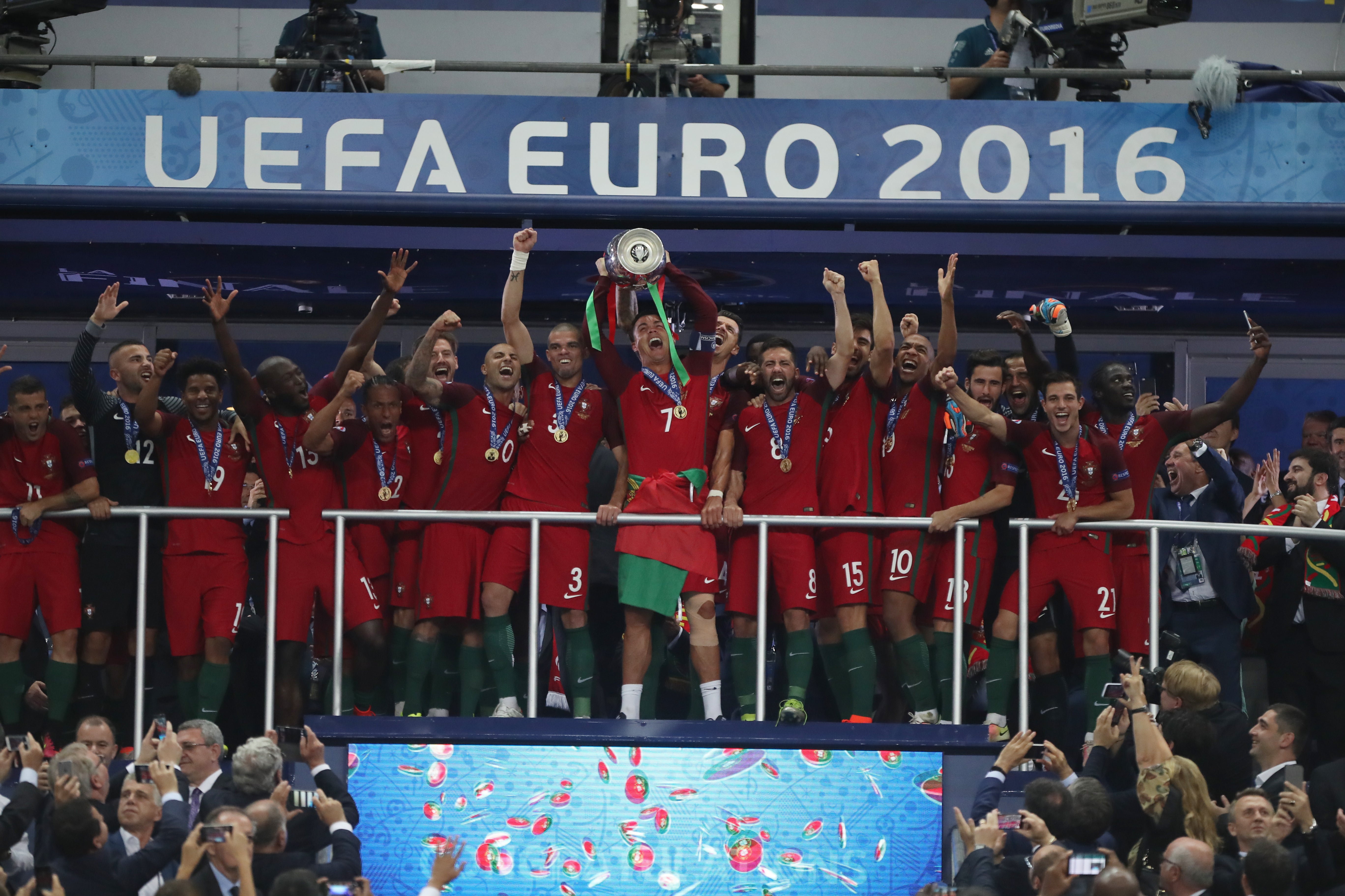 Euro 2016 winners Portugal face Hungary