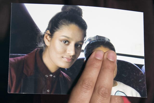 <p>Shamima Begum was stripped of her citizenship after joining Isis</p>