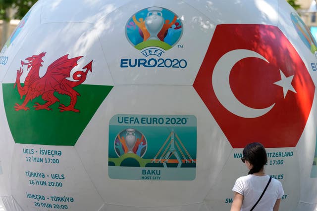 <p>Azerbaijan Euro 2020 Soccer</p>