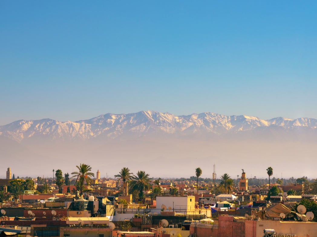 Marrakech in Morocco is open to international tourists again