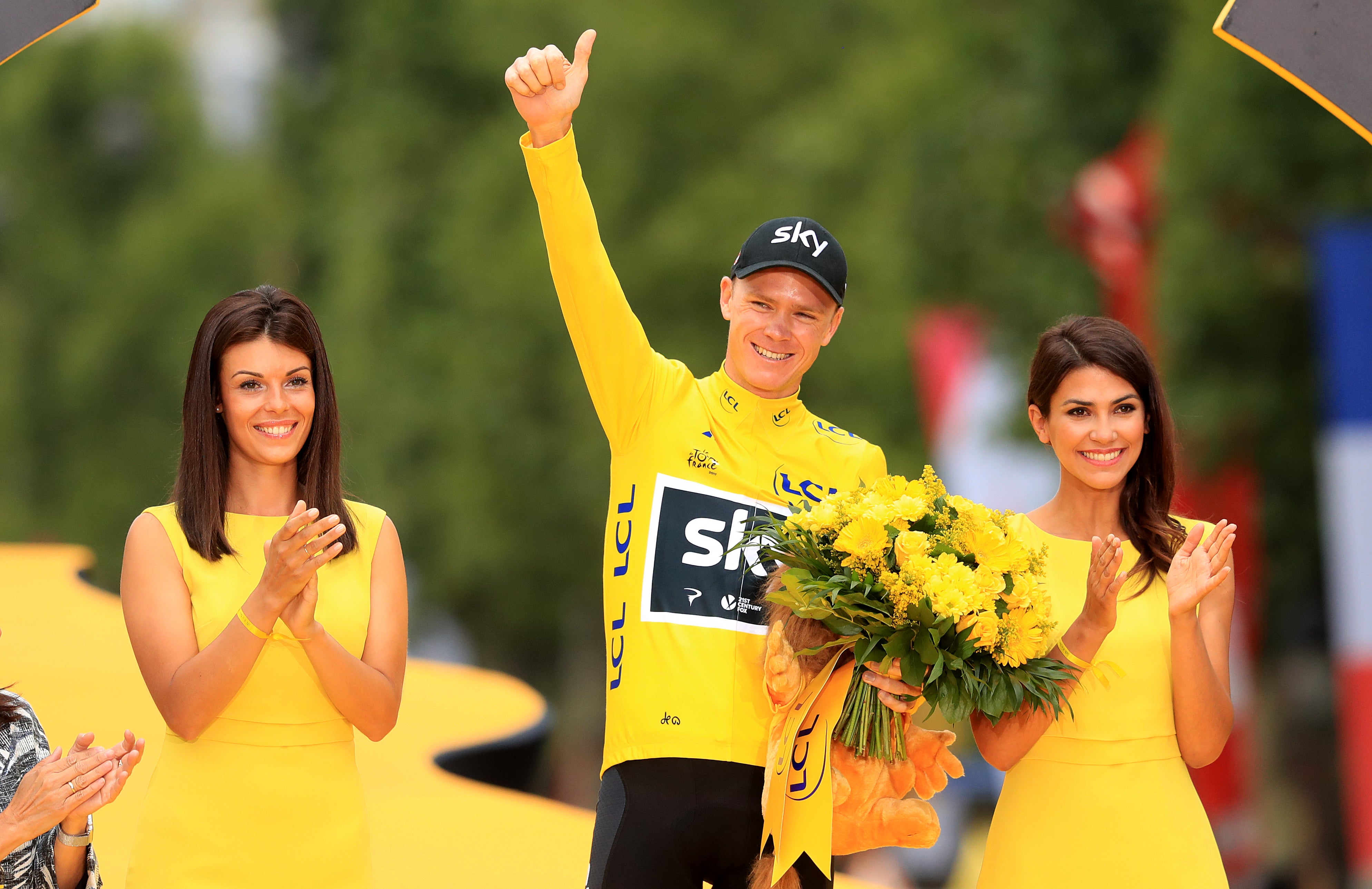 Chris Froome last won the Tour de France in 2017