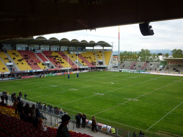 The Gilbert Brutus Stadium in Perpignan