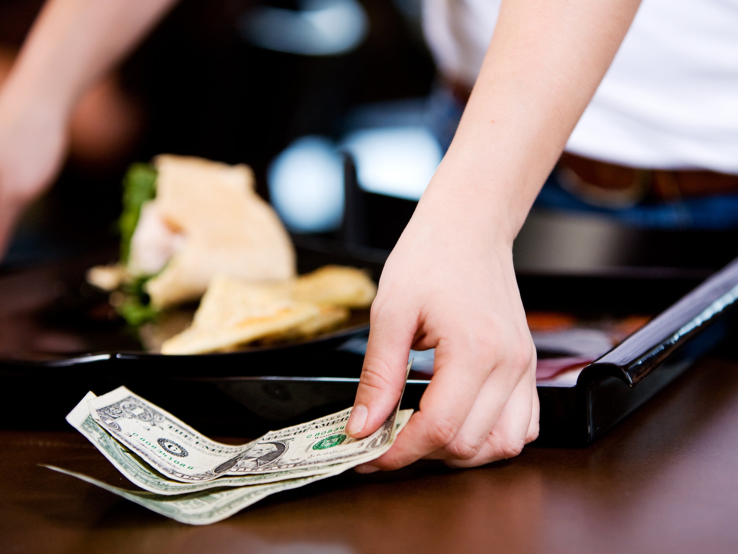 16 per cent of respondents said they’d be willing to pay higher prices if tipping was eliminated