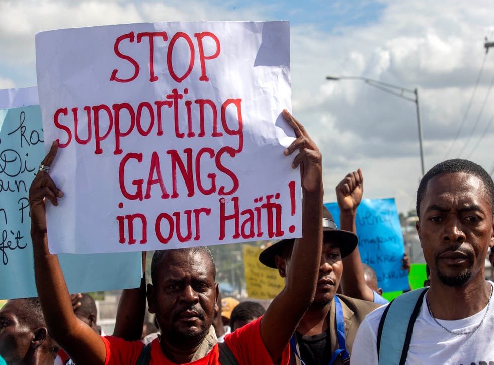 HAITI-PANDILLAS