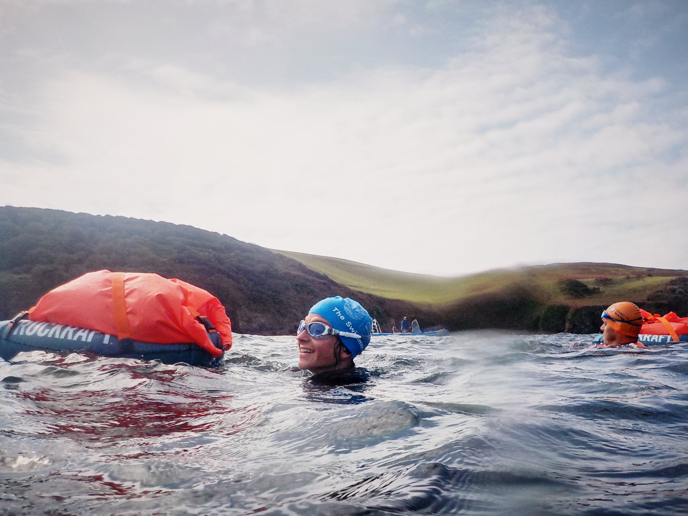 Swim for your supper on a cross-country adventure