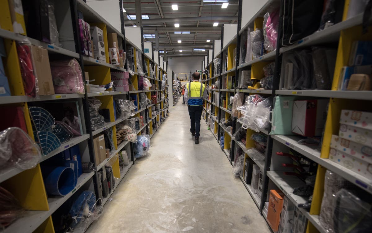 Staff turnover at Amazon warehouses is staggeringly high, according to