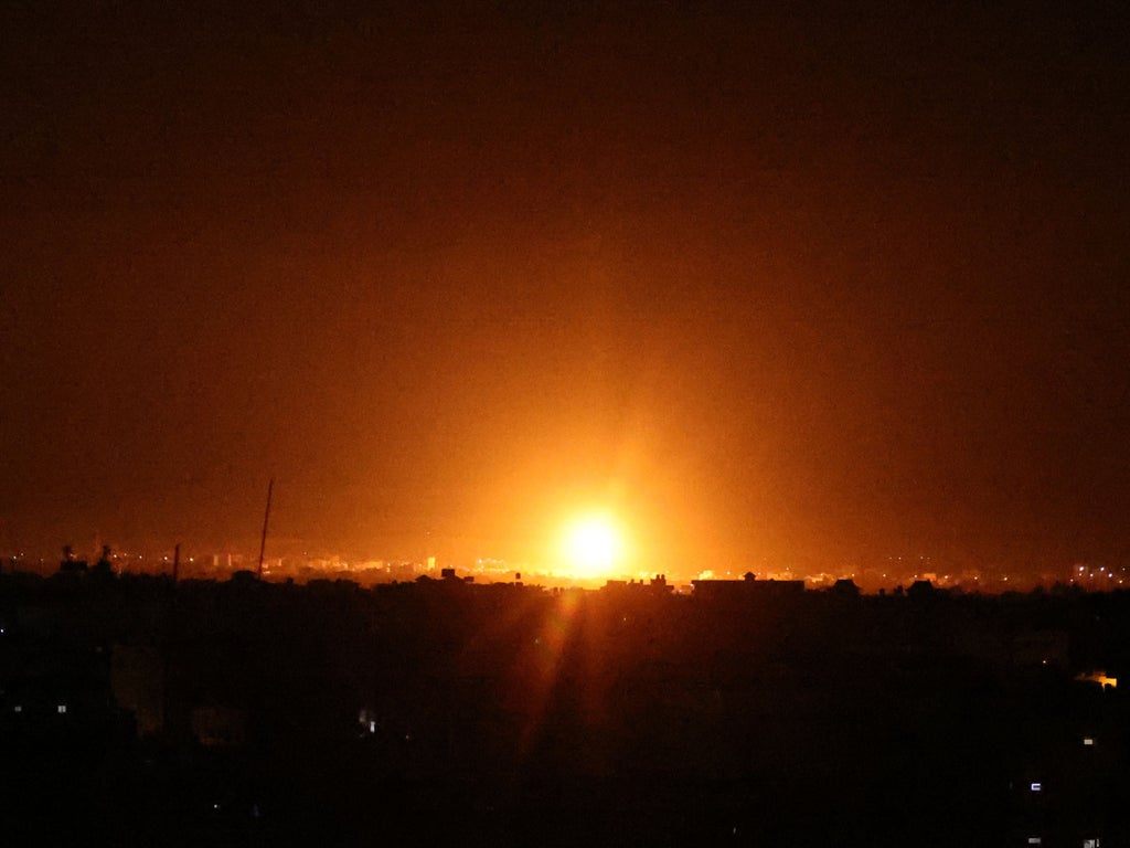 Israel launches airstrikes on Gaza in retaliation for incendiary balloons