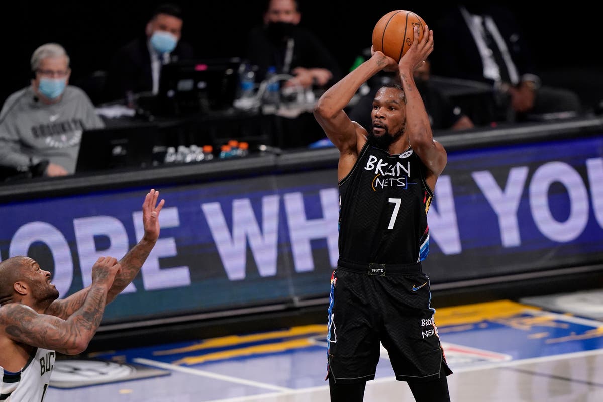 Brooklyn take 3-2 lead over Milwaukee after Kevin Durant’s historic night.
