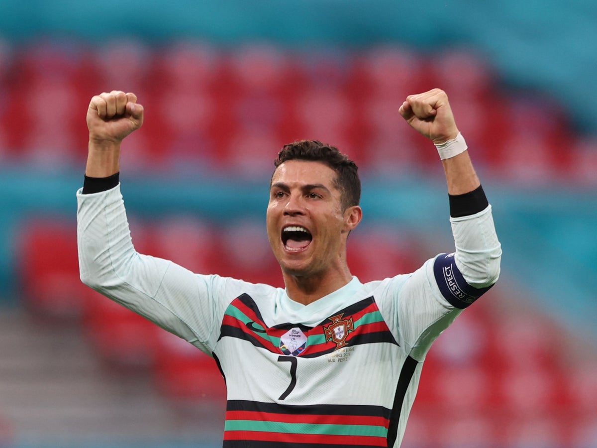 Photo: Juventus shirts bearing Cristiano Ronaldo's name