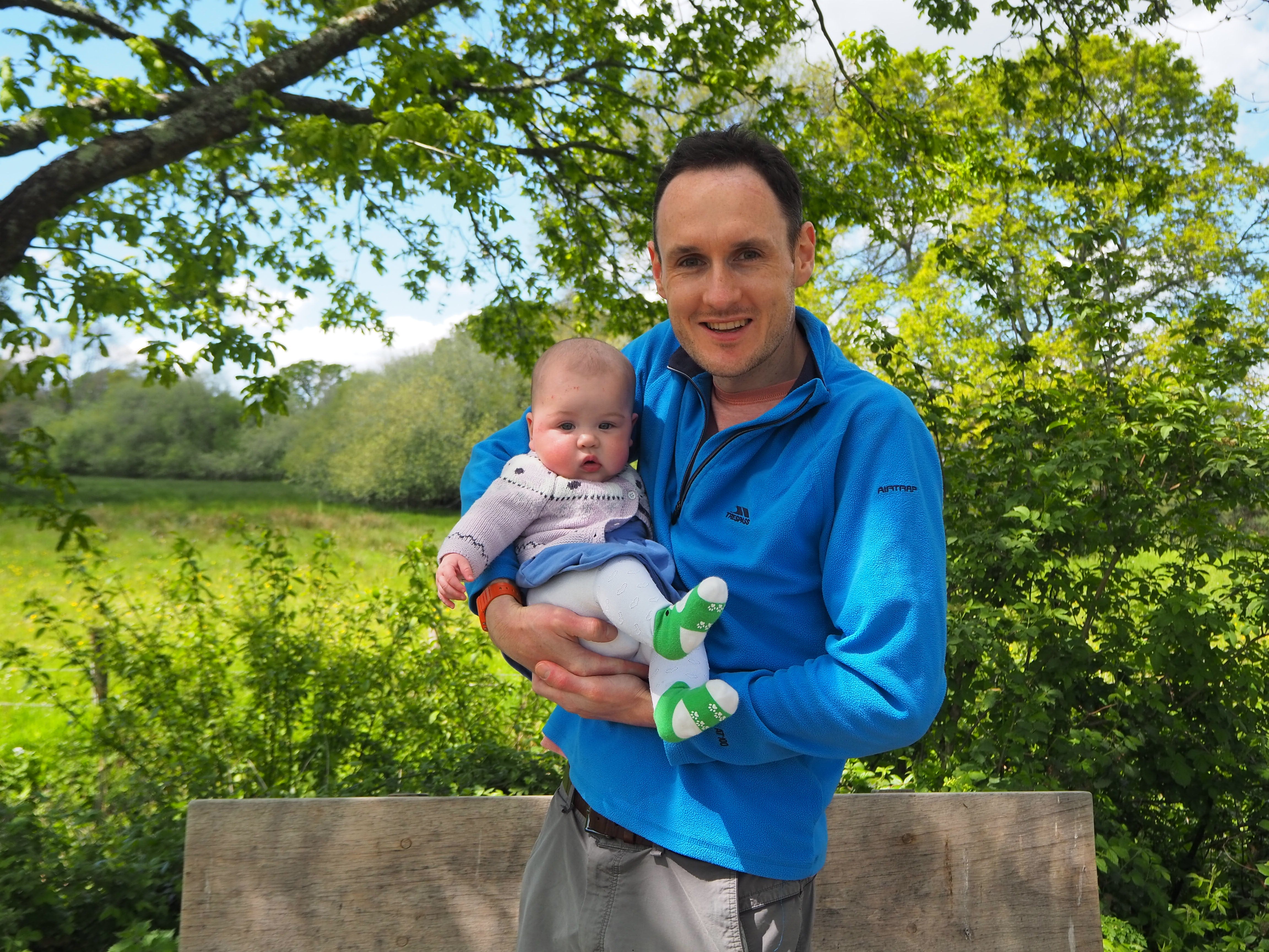 Enjoying the sunshine at Moor Valley Country Park