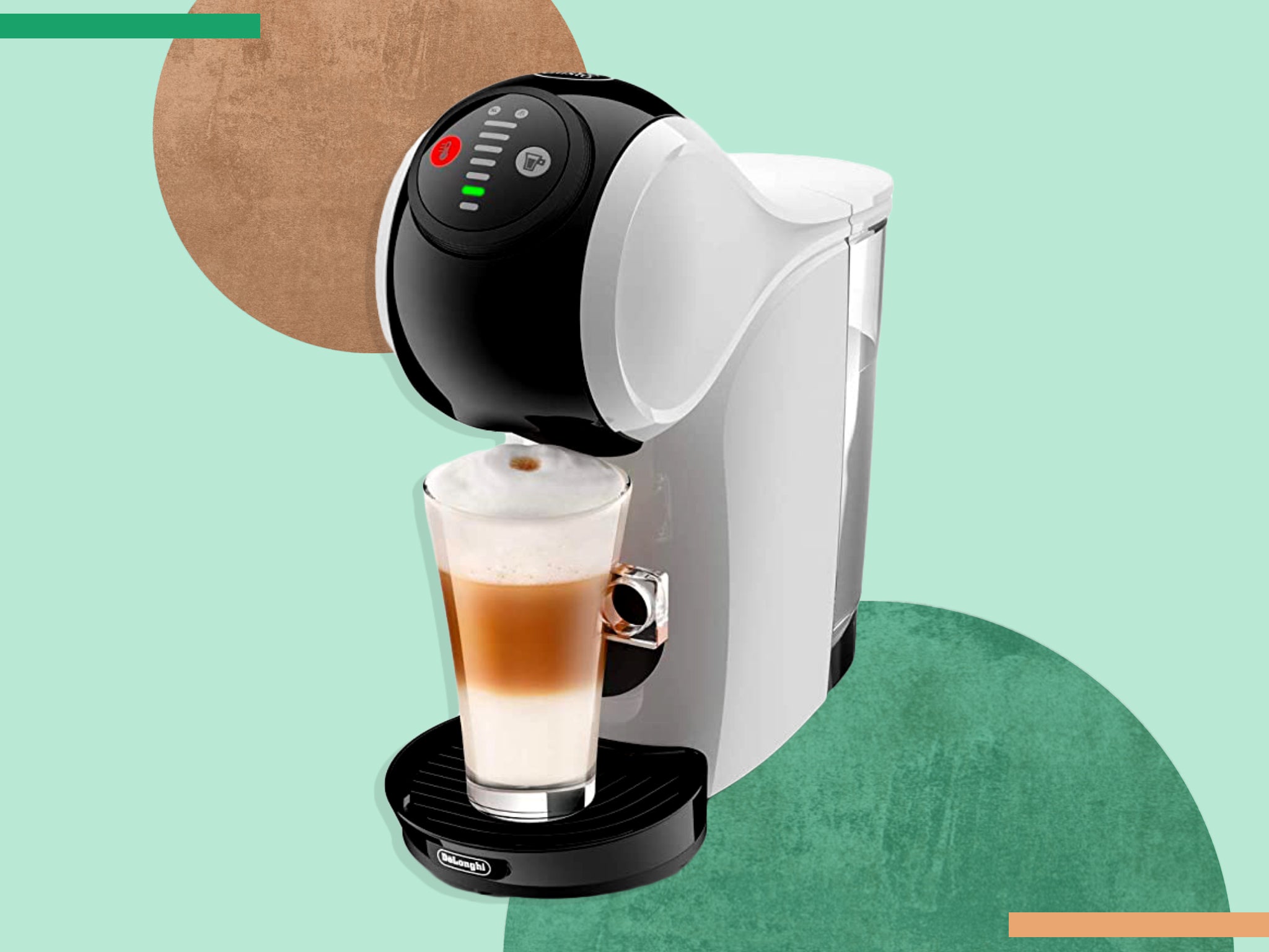 The Delonghi dolce gusto genio s gives you more than 40 different drinks at your fingertips